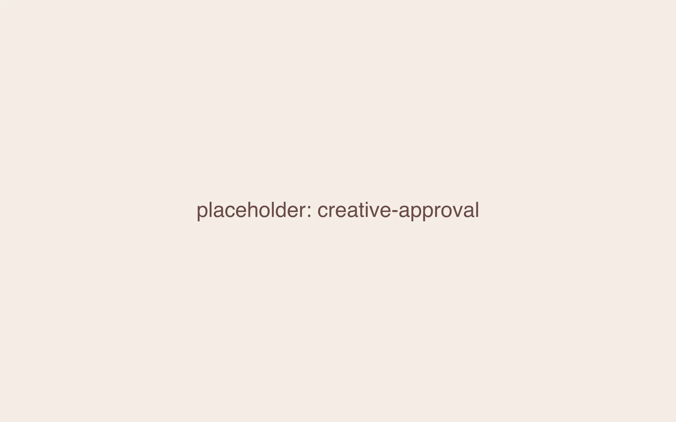 Delva creative approval screen